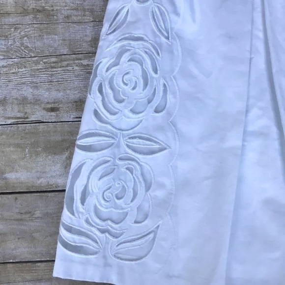 NWT LILLY PULITZER Betsey Dress Embroidered—Classic White - Picture 9 of 10